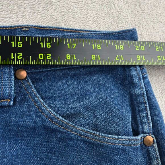 Wrangler Mens Jeans Size 40X30 Blue Denim Straight Leg Classic Casual Cotton - Picture 4 of 13